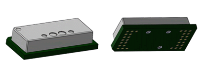 Gbps Isolator chip top and bottom view