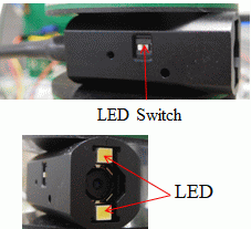 Camera sensor optical link picture